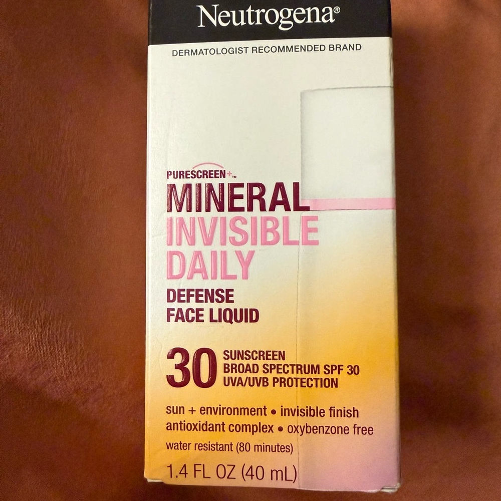 Neutrogena Mineral Invisible Daily SPF 30 1.4oz